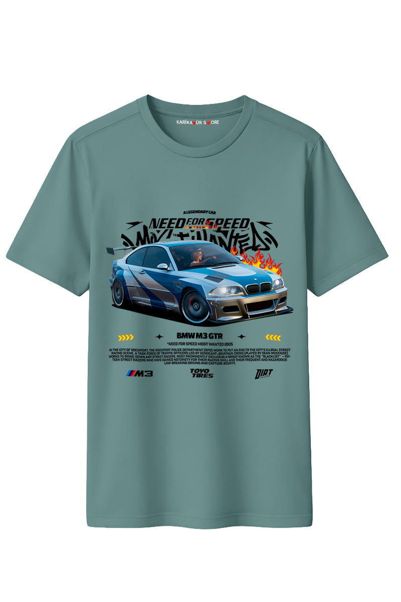 Need For Speed Baskılı Kaliteli Unisex Tişört