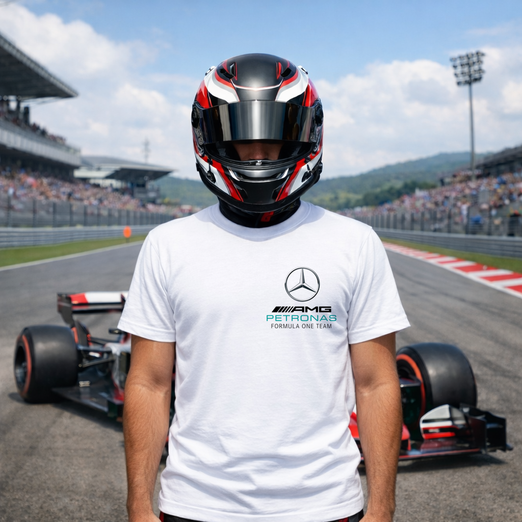 Mercedes AMG Petronas Baskılı Kaliteli T-shirt