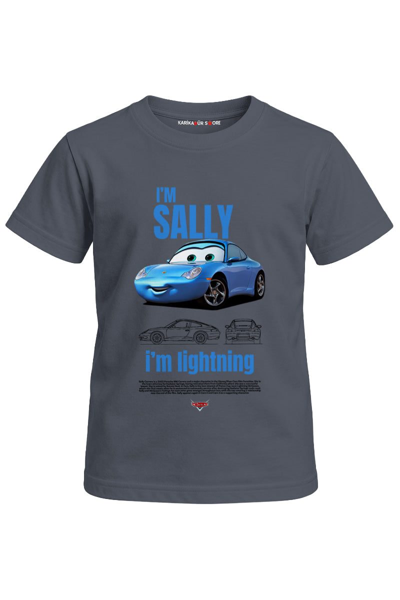 Sally Baskılı Unisex Çocuk Tişört