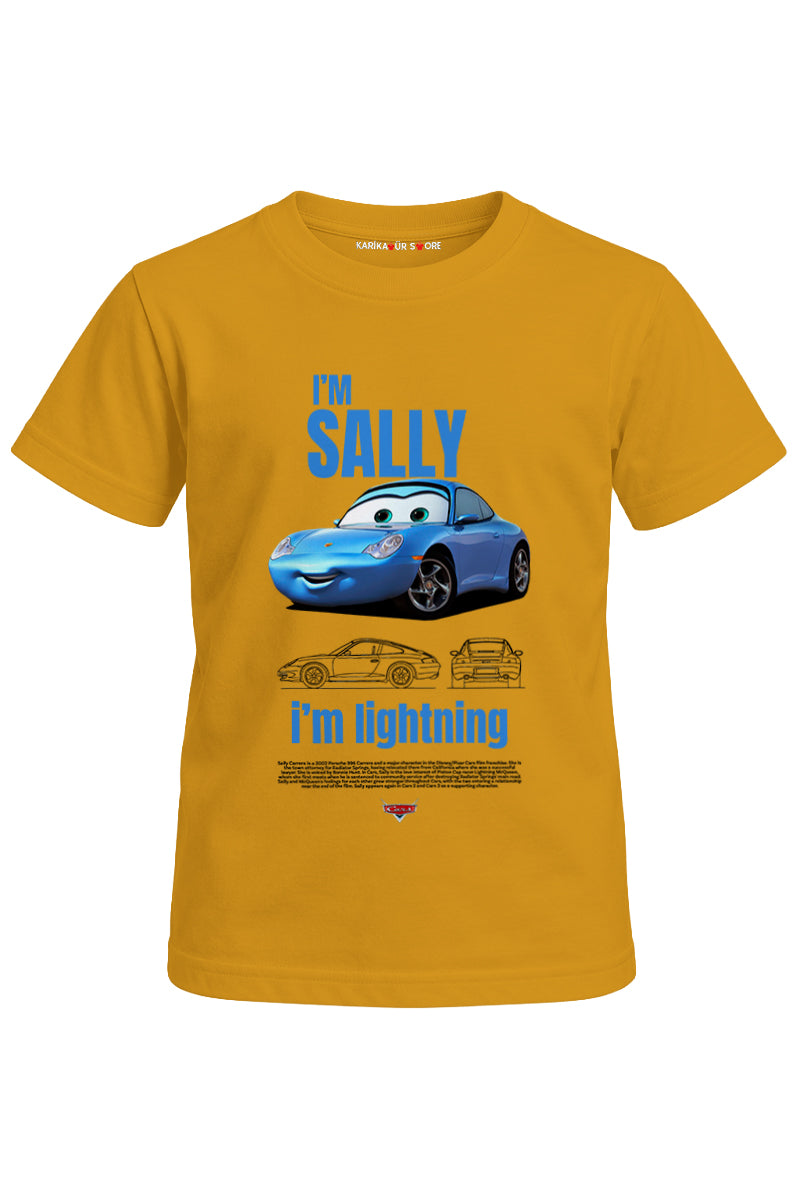 Sally Baskılı Unisex Çocuk Tişört