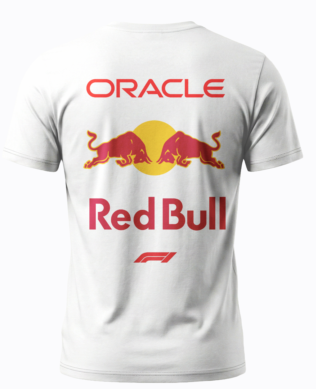 Redbull Formula 1 Yarış Forması Tasarımlı Arka ve Ön Baskılı T-shirt